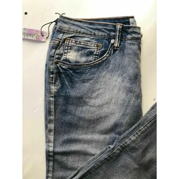 Hybrid & Company Teens blue Denim Skinny Jeans 11 - Picture 7 of 8